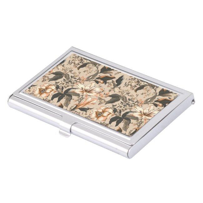 Vintage Floral Pattern Holder