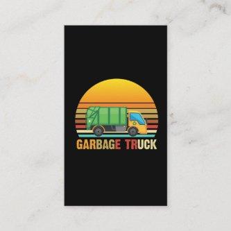 Vintage Garbage Truck Kids Trash Recycling