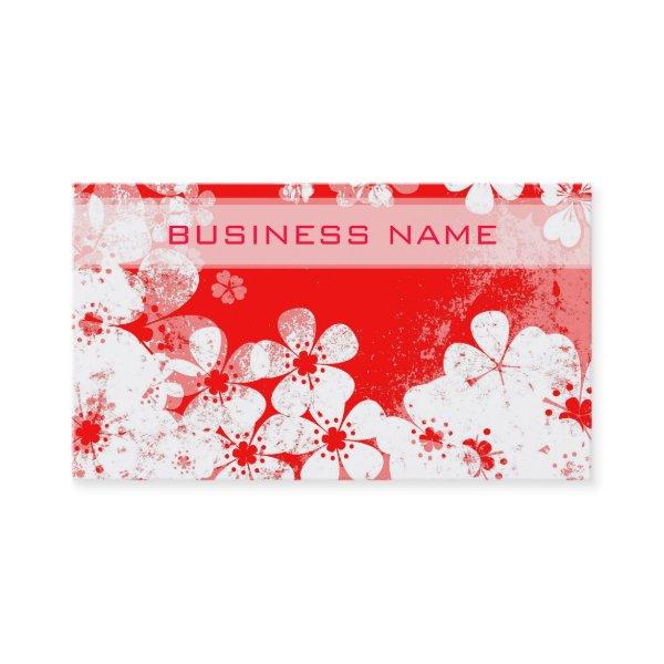Vintage grunge floral pattern 18