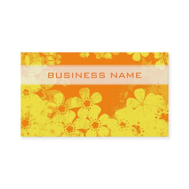 Vintage grunge floral pattern 19