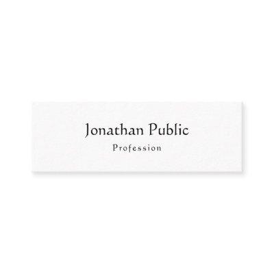 Vintage Handwritten Classic Old Text Template Mini