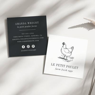 Vintage Hen | Country Farm Square