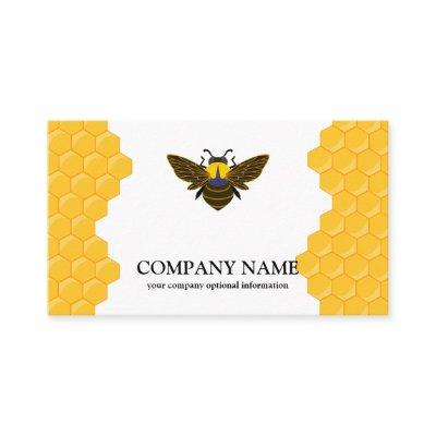 Vintage Honeycomb Bee BeeKeeper Honey Apairist Bus