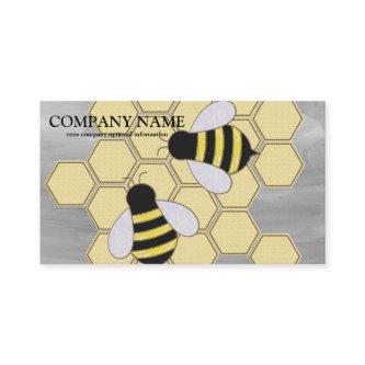 Vintage Honeycomb Bee BeeKeeper Honey Apairist Bus