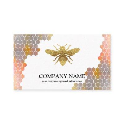 Vintage Honeycomb Bee BeeKeeper Honey Apairist Bus