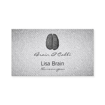 Vintage Human Brain Illustration