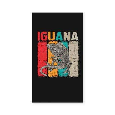 Vintage Iguana Art Zookeeping Lizard Owner