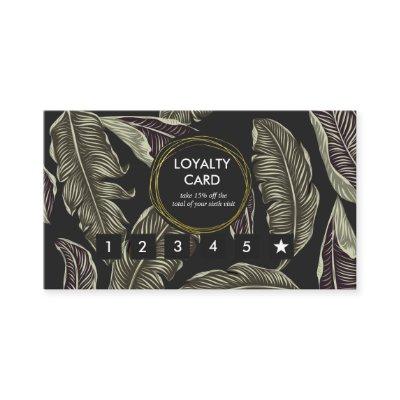 Vintage Island Botanical Loyalty Card