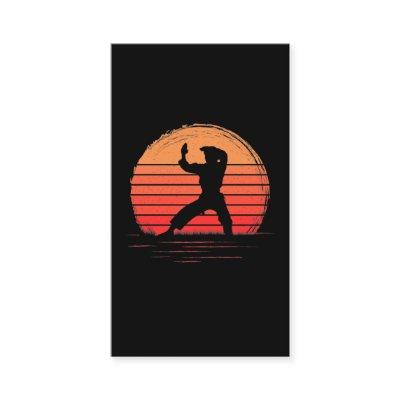 Vintage Karate Martial Arts Retro