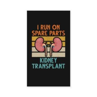 Vintage Kidney Transplant Spare Parts