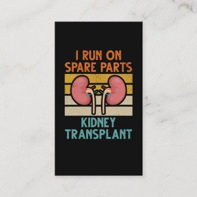 Vintage Kidney Transplant Spare Parts