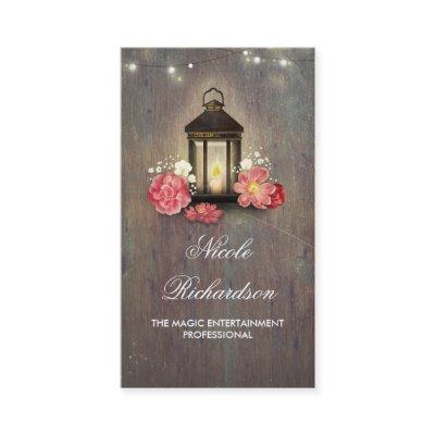 Vintage Lantern and Rustic Barn Wood Country