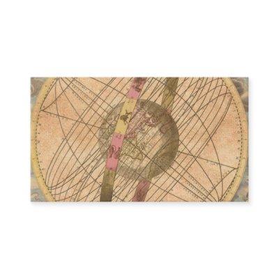 Vintage Map Antique Decoupage Nautical Compass