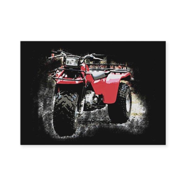 Vintage Motorsports 3 Wheeler ATC on Black