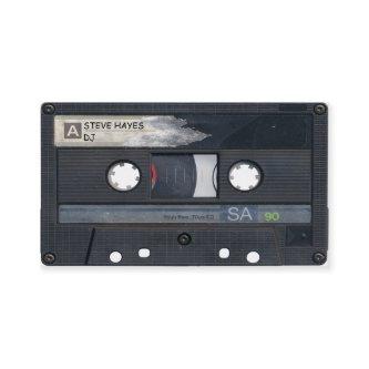 Vintage Music Cassette Tape Look