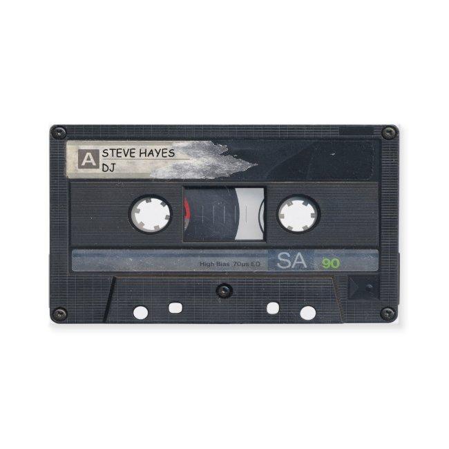Vintage Music Cassette Tape Look