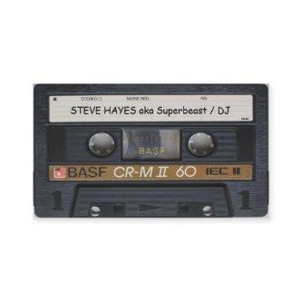 Vintage Music Cassette Tape Look
