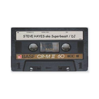 Vintage Music Cassette Tape Look