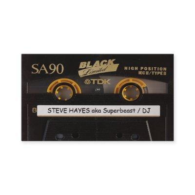 Vintage Music Cassette Tape Look
