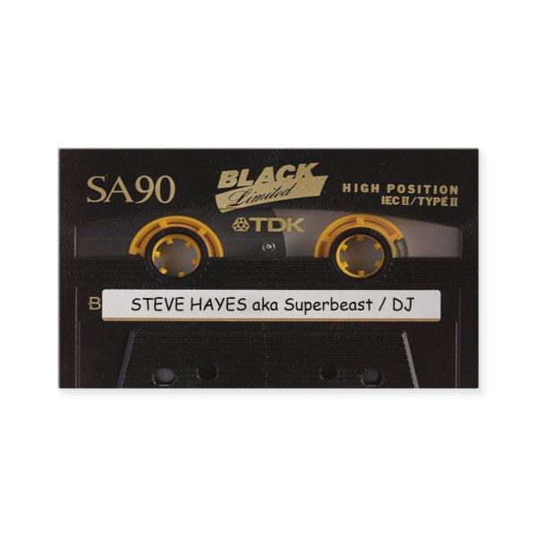 Vintage Music Cassette Tape Look