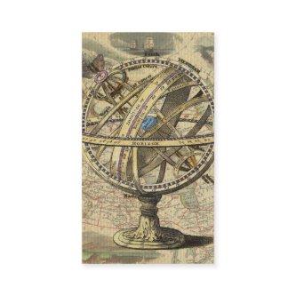Vintage Nautical Compass and Map