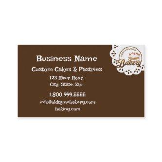 Vintage Old Tyme Bakery Baking Logo