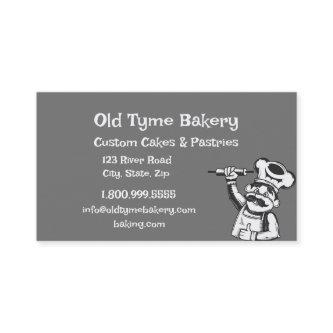 Vintage Old Tyme Bakery Baking Logo