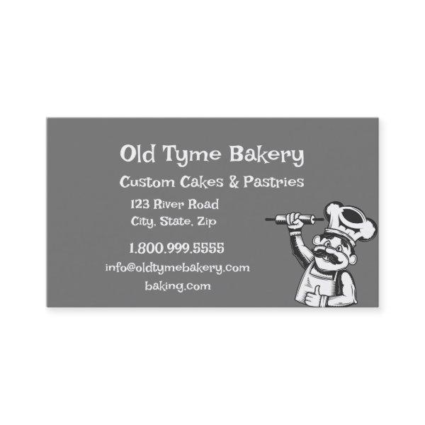 Vintage Old Tyme Bakery Baking Logo