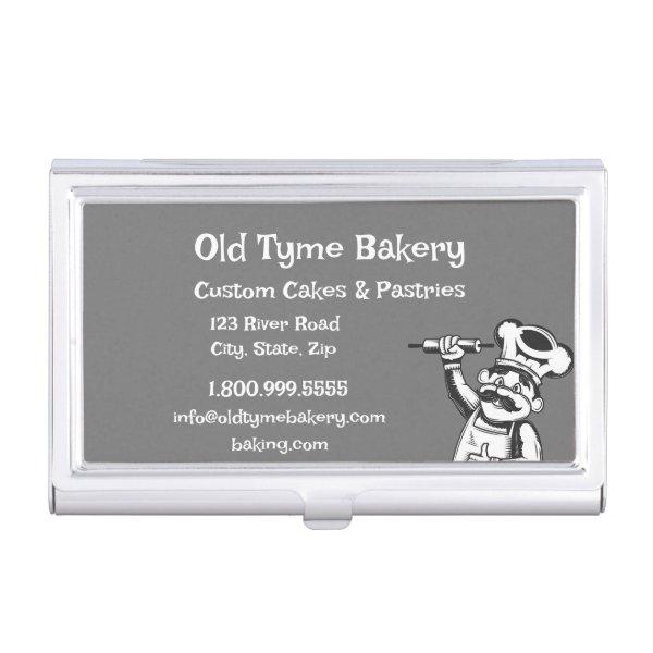 Vintage Old Tyme Bakery Baking Logo   Case