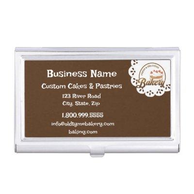Vintage Old Tyme Bakery Baking Logo    Case