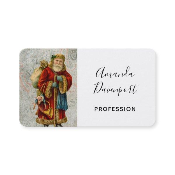 Vintage Old World Christmas Santa