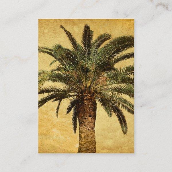 Vintage Palm Tree - Tropical Customized Template