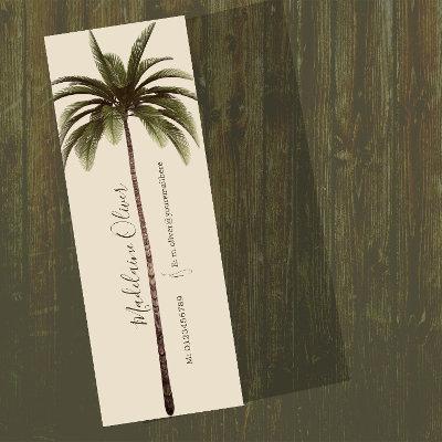 Vintage Palm Tree Tropical Elegant Mini