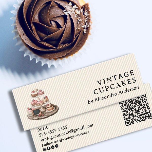 Vintage Patisserie Sweets Pastry Chef Mini