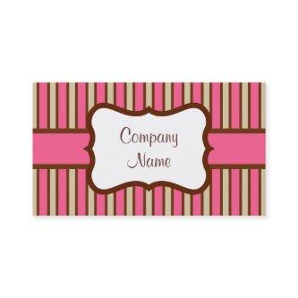 Vintage Pink Candy Stripes