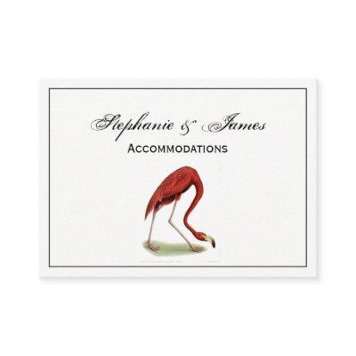 Vintage Pink Flamingo #1