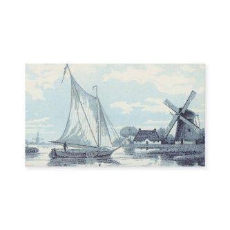 Vintage Postcard of a scene in Holland