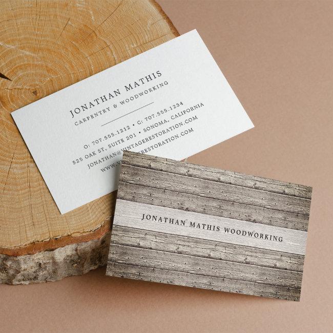 Vintage Reclaimed Wood