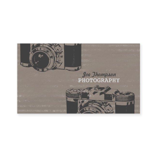 Vintage Retro Camera Professional Photographer