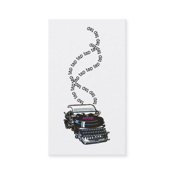 Vintage Retro Typewriter Freelance Writer Author