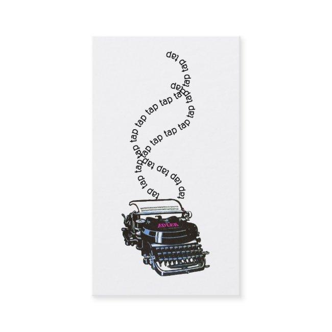Vintage Retro Typewriter Freelance Writer Author