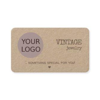 Vintage Rustic Natural Paper Simple Brown Kraft