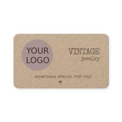 Vintage Rustic Natural Paper Simple Brown Kraft