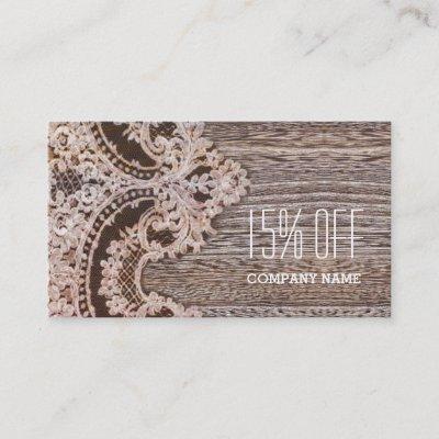 vintage rustic western country chic lace barn wood