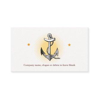 Vintage Ship Anchor Sailing Business