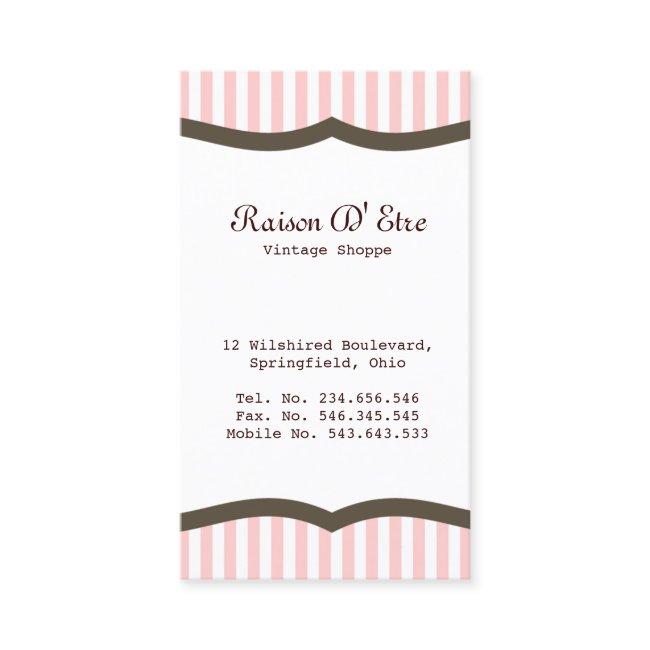 Vintage Shop Pink Stripe