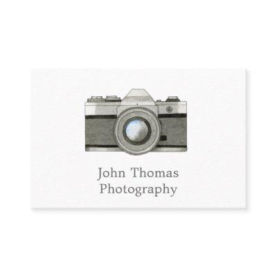 Vintage SLR Camera Watercolor