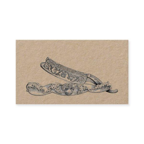 Vintage Sterling Razor / Premium Extra Thick