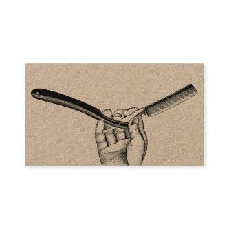 Vintage Straight Razor / Extra Thick Unbleached