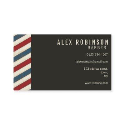 Vintage stripes barber